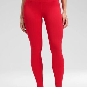 Women's Crazy Yoga Red Leggings
